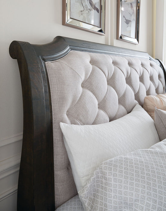 Bellamy - Complete Sleigh Storage Bed