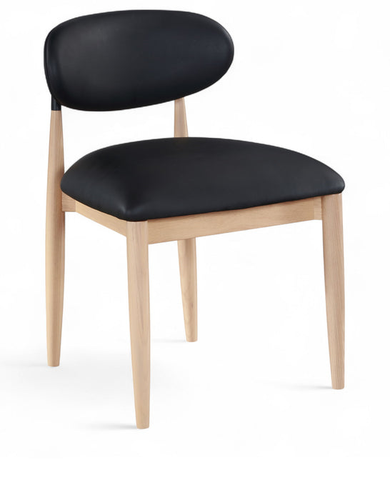 Riccio - Side Chair (Set of 2) - Natural Frame