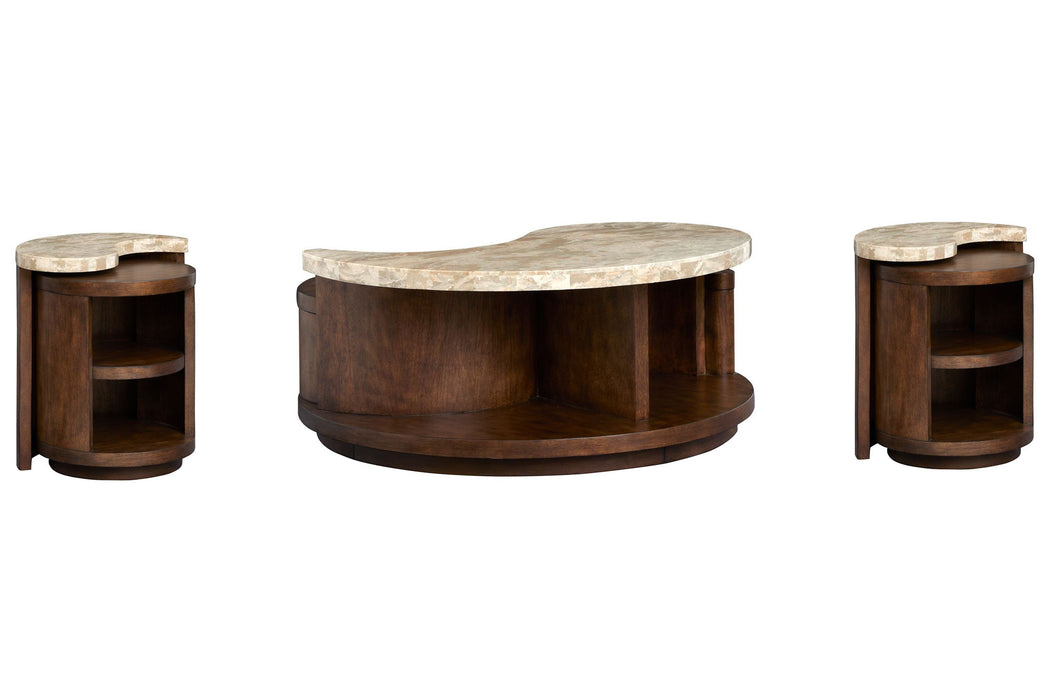McPherson - Round Cocktail Table Set