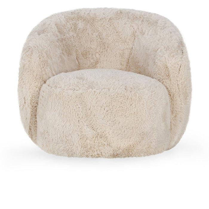 Adley - Plush Swivel Accent Chair