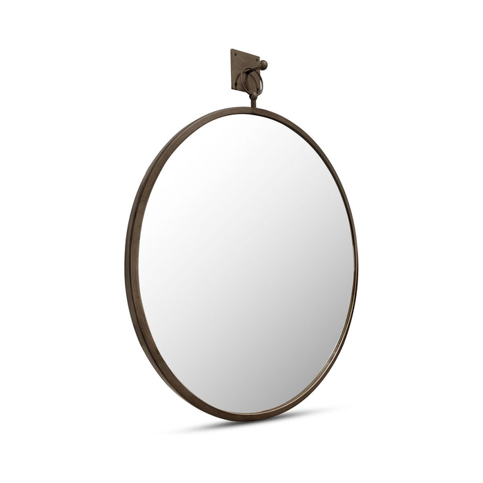Cameo - Mirror - Aged Brass