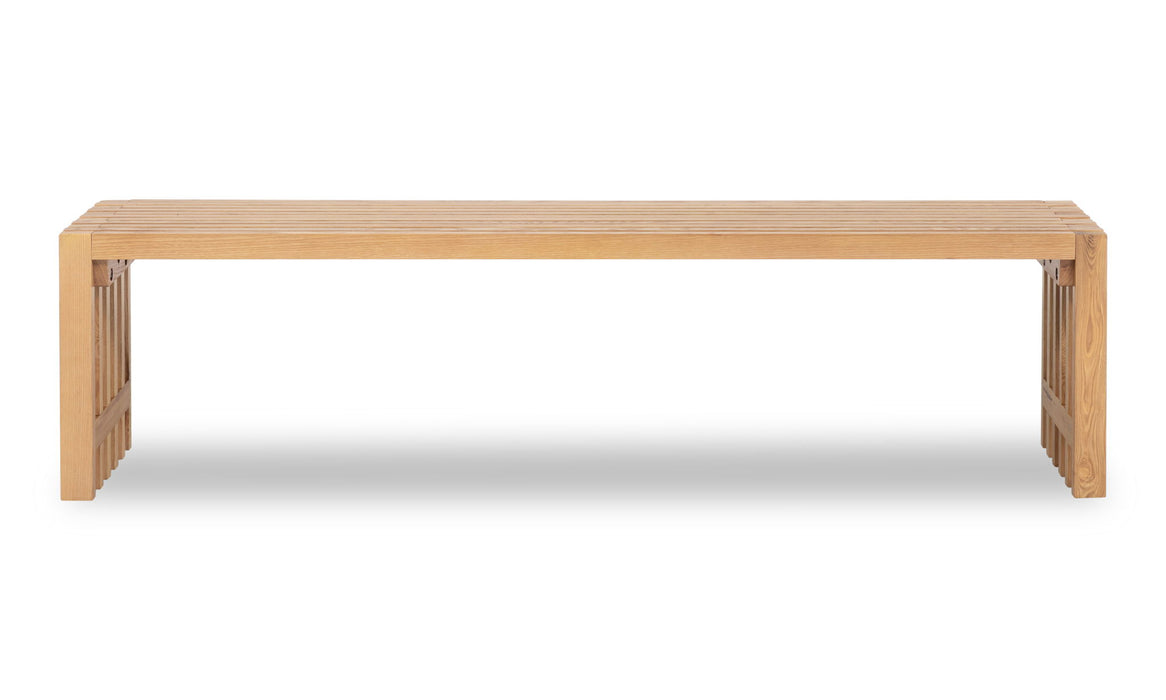 Tanner Dining Bench - Flaxen