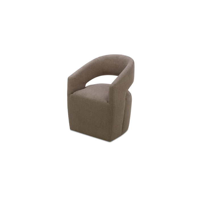 Barrow - Rolling Dining Chair - Soft Taupe