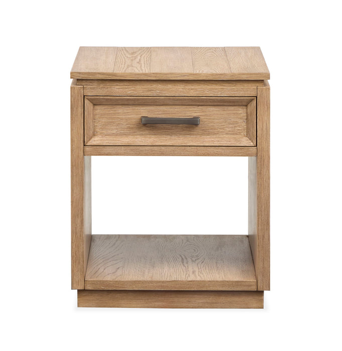 Burnham - Rectangular End Table - Sable Dusk