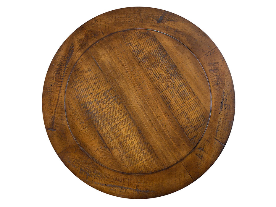 Bay Creek - Round Accent End Table - Toasted Nutmeg