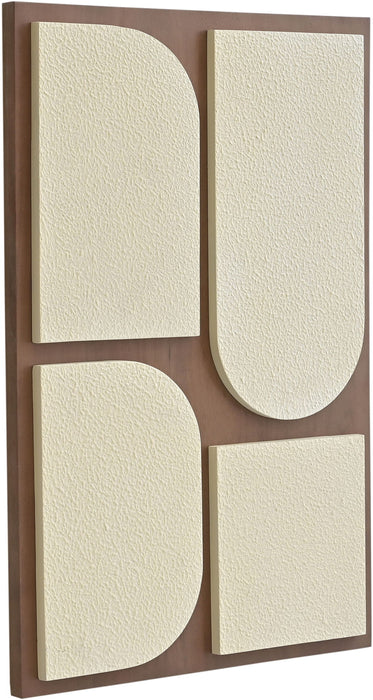 Icon - Mango Wood 4 Piece Wall Art