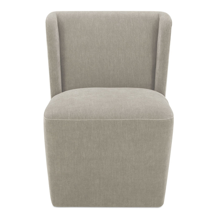 Cormac - Rolling Dining Chair - Slate Green