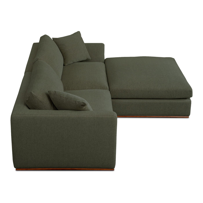 Rue - Nook Modular Sectional - Dark Green