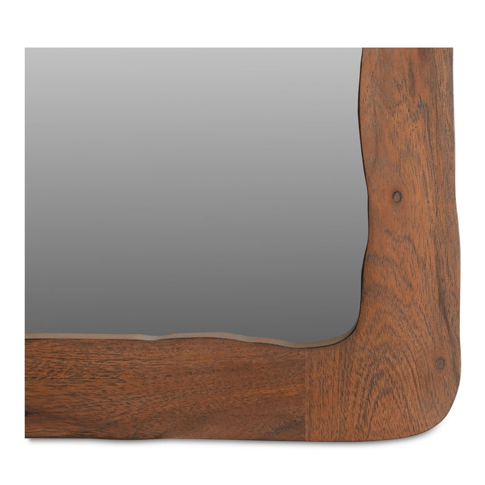 Ellis - Small Mirror - Brown