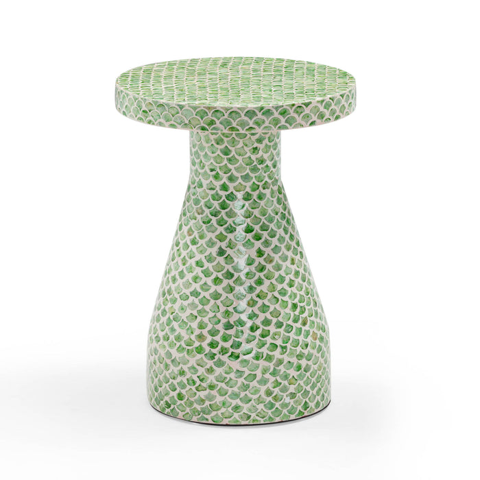 Halio - Checkered Shell Side Table