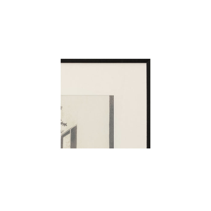 Retreat - Framed Print - Gray