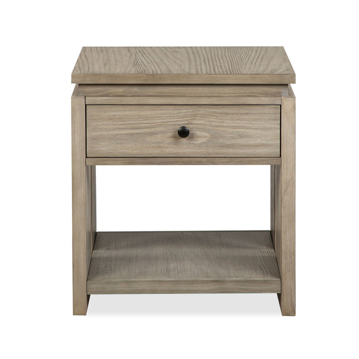Conrad - Rectangular End Table - Stone Harbor Gray