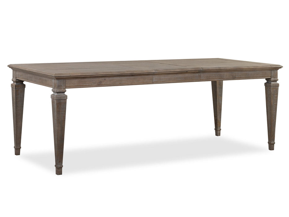 Lancaster - 8 Piece Extendable Rectangular Dining Table Set