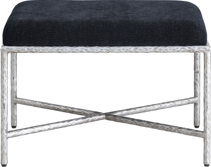 Valley - Bench With Silver Frame