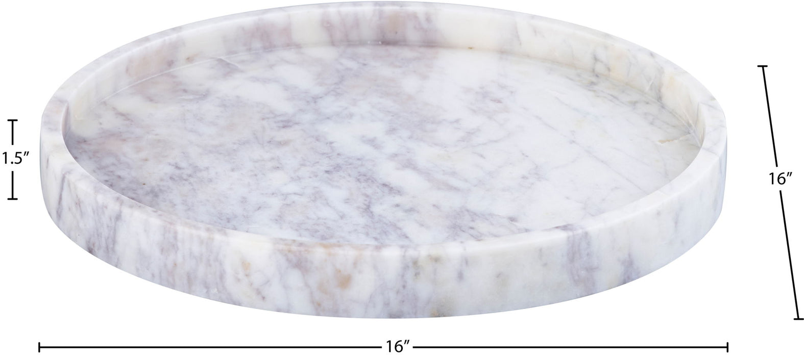 Barletta - Marble Round Tray