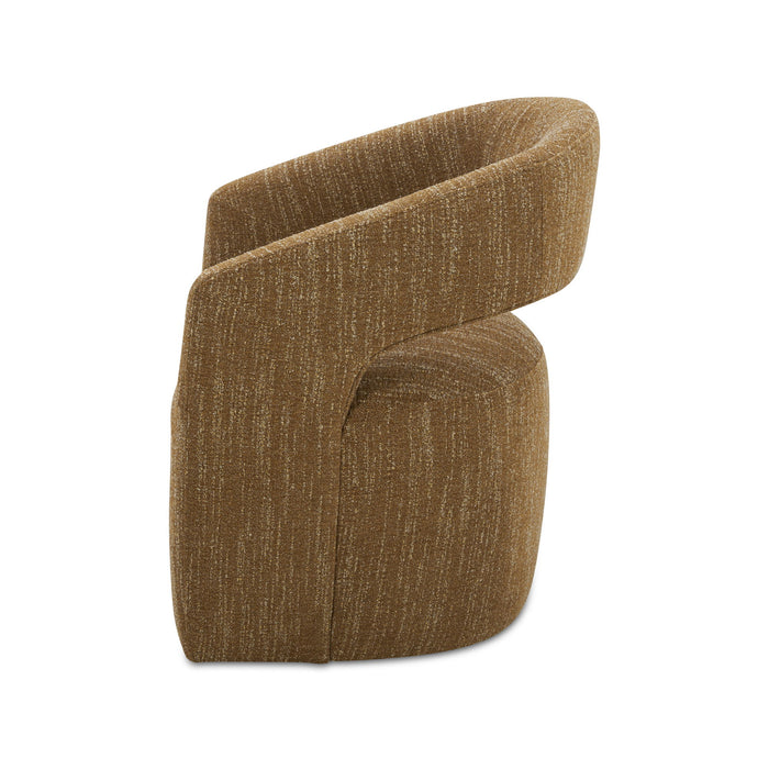 Barrow - Rolling Dining Chair - Amber Glow