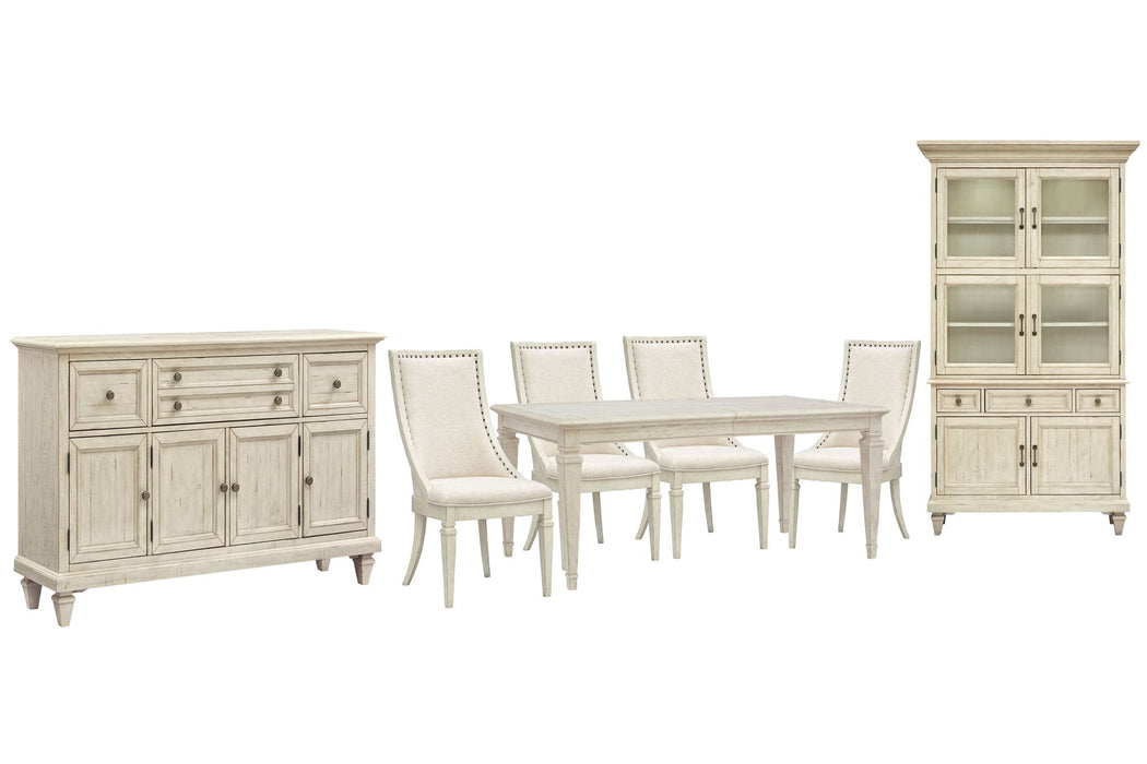 Newport - 7 Piece Extendable Rectangular Dining Table Set