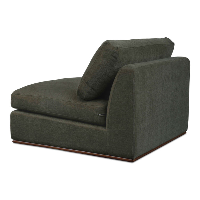 Rue - Slipper Chair - Deep Green