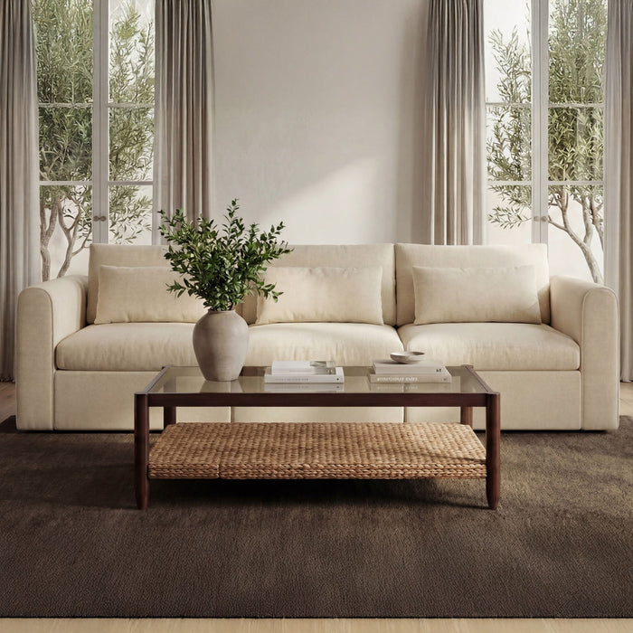 Swift - Left Arm Facing Chair - Light Beige