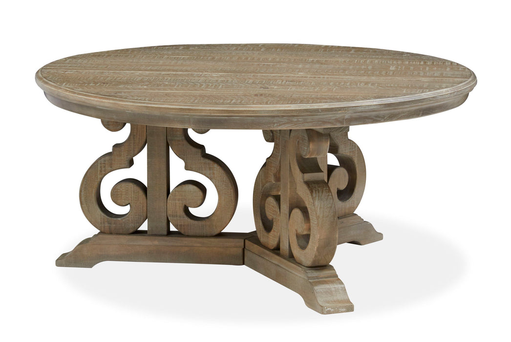 Tinley Park - Round Cocktail Table - Dove Tail Gray
