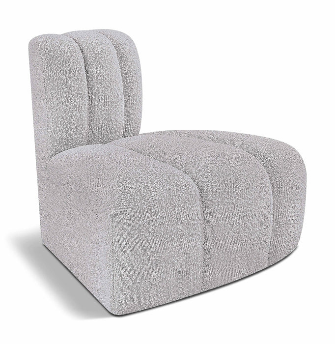 Arc - Boucle Fabric Reverse Corner