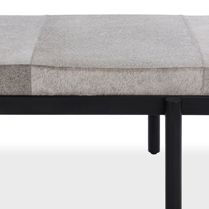 Evelyn - Accent Bench - Sparrow Gray