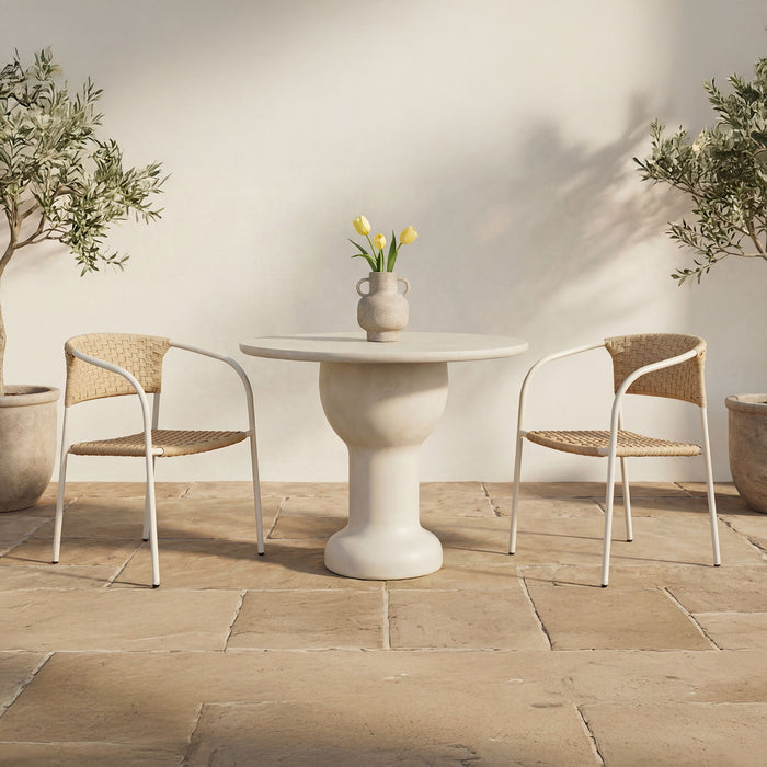 Zola - Outdoor Dining Chair (Set of 2) - Natural