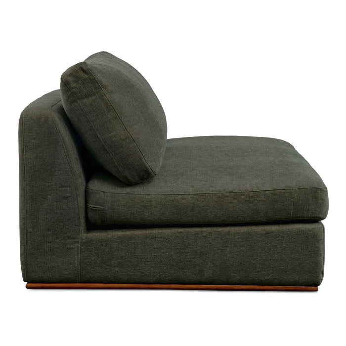 Rue - Slipper Chair - Deep Green