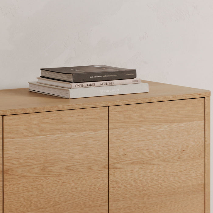 Round Off - Sideboard - Light Brown / Oak