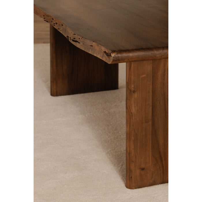 Lila - Large Dining Table - Brown