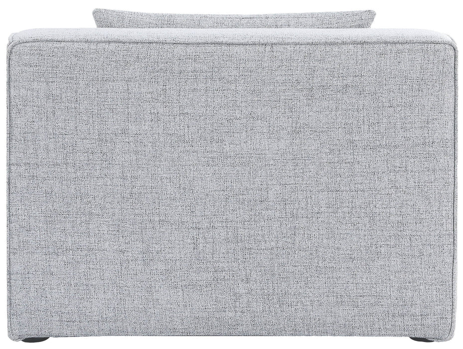 Cube - Linen Armless Chair