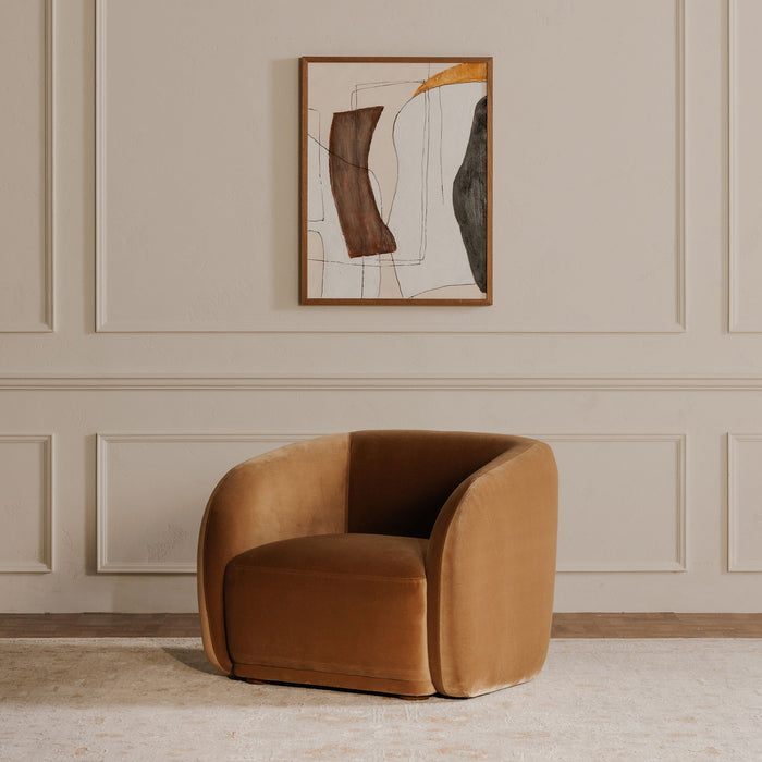 Faye - Accent Chair - Tan