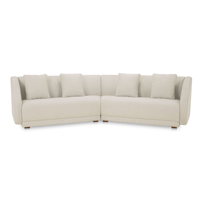 Fraser - 2 Piece Modular Sofa - White