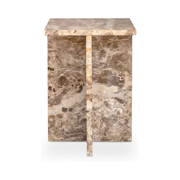 Blair - Accent Table Panther Marble - Beige
