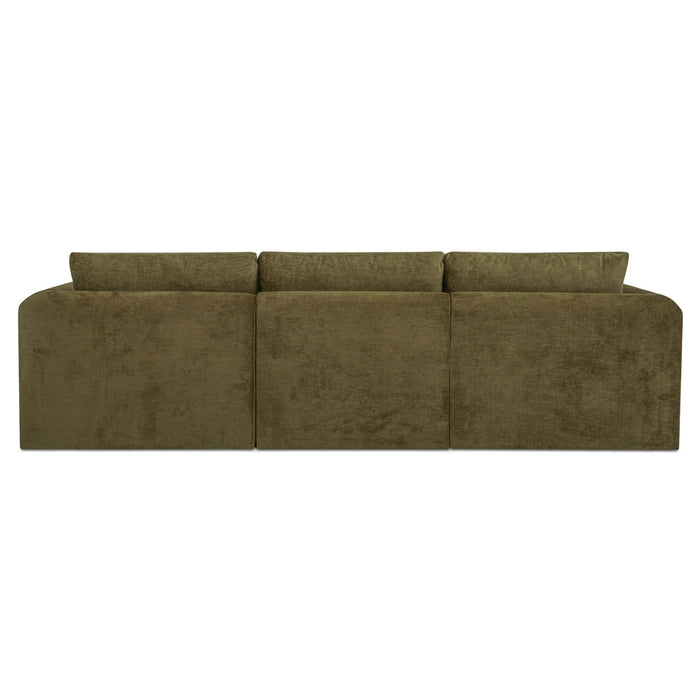 Swift - Lounge Modular Sectional - Dark Green