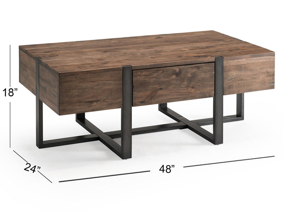 Prescott - Modern Reclaimed Wood Table