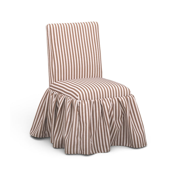 Gertrude - Striped Linen Dining Chair