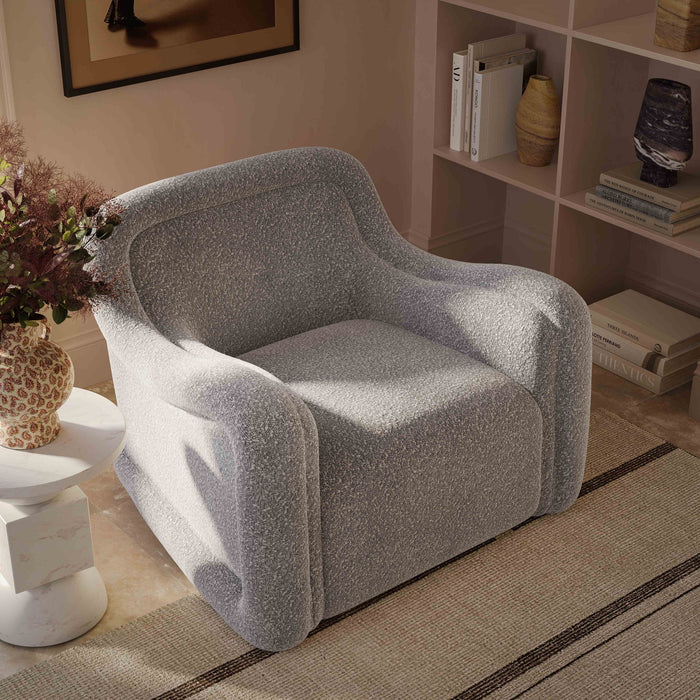 Charli - Boucle Swivel Chair