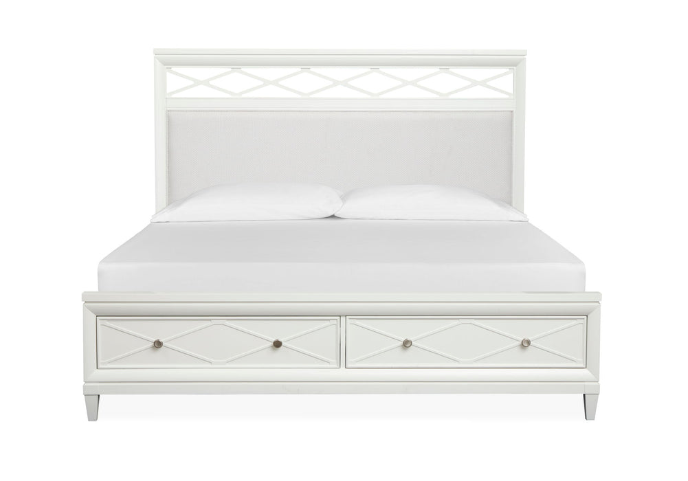 Springhouse - Upholstered Panel Storage Bed