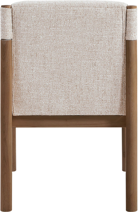 Eloura - Linen Textured Fabric Dining Chair (Set of 2)