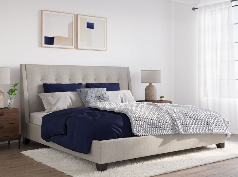 Madera Queen Bed- Putty