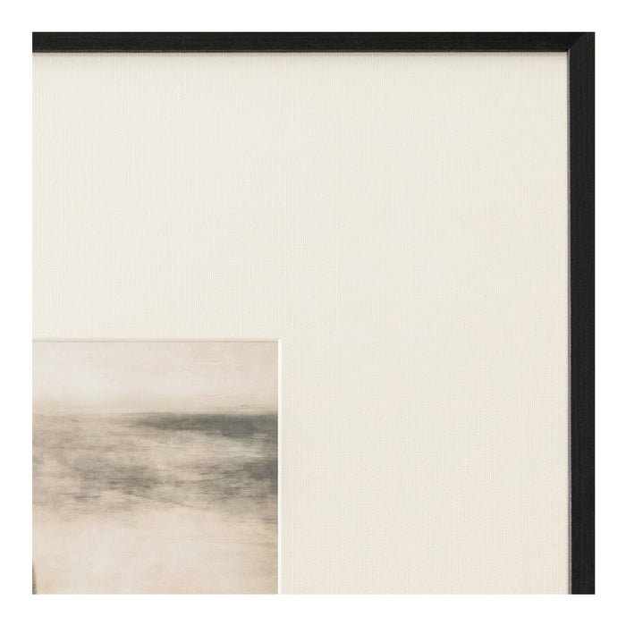 Strand - Framed Print - Beige
