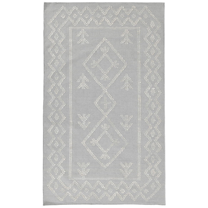 Comporta - 2.6' x 8' Lagos Rug - Gray/Ivory