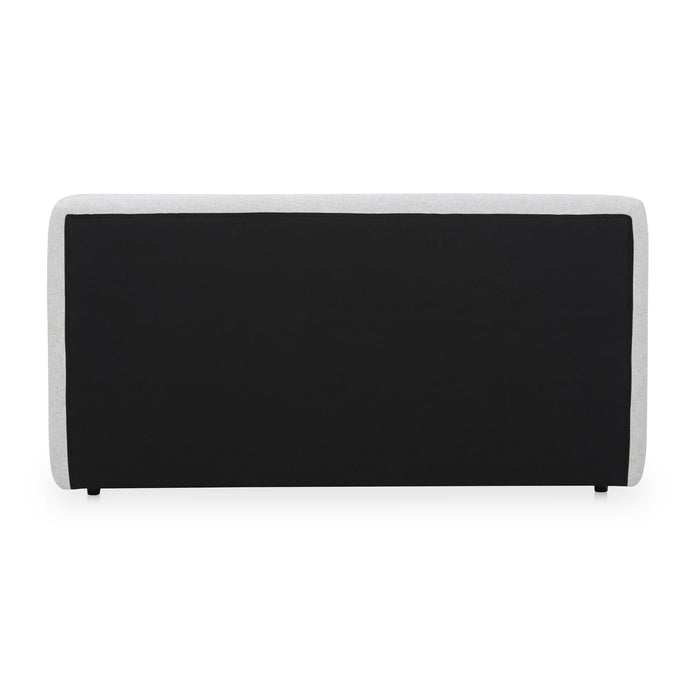 Tory - Queen Bed - Pebble White