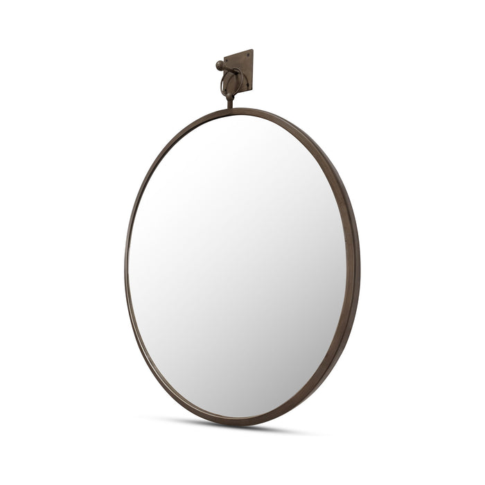 Cameo - Mirror - Aged Brass