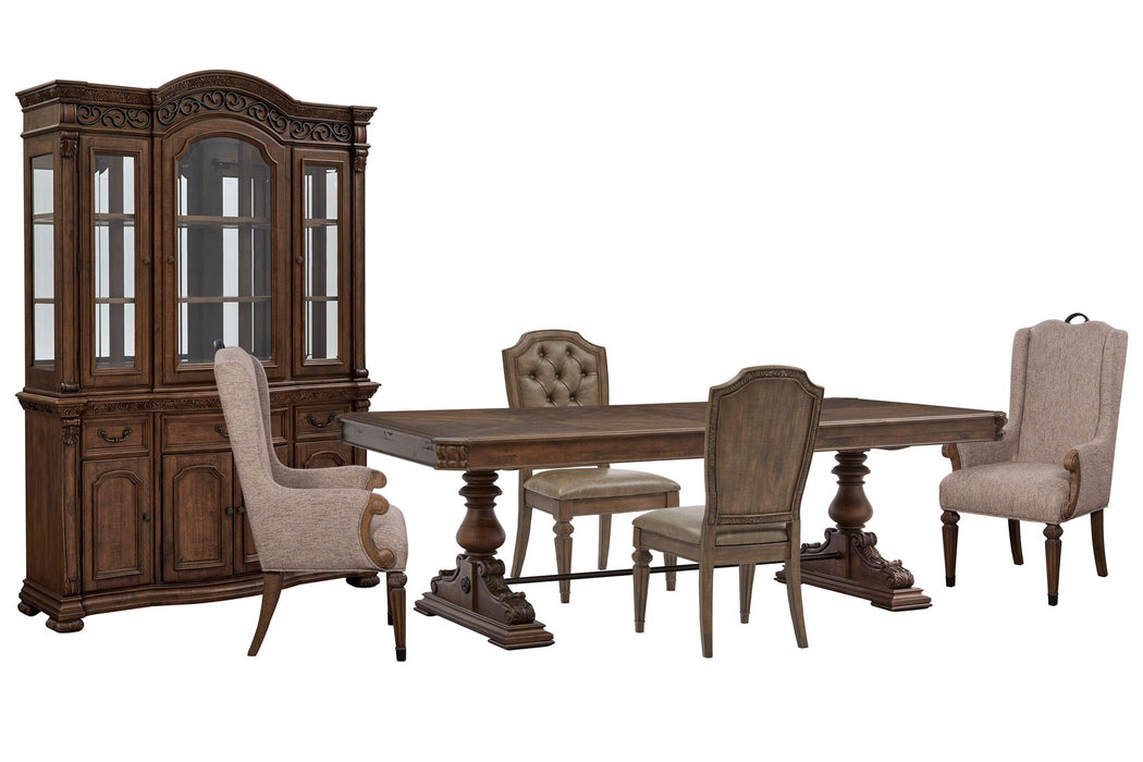 Durango - Extendable Trestle Dining Table Set