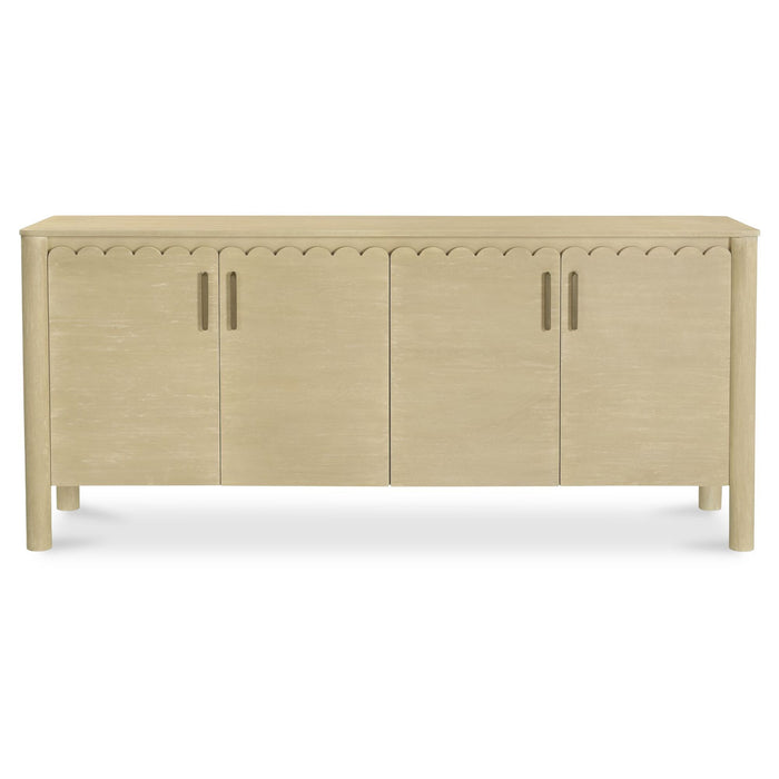 Wiley - 4 Door Sideboard - Natural