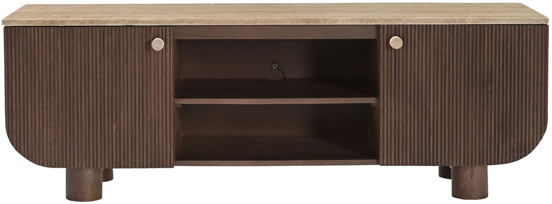 Cressa - Mango Wood Media Console