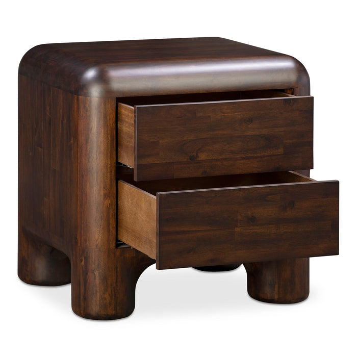 Rowan - Nightstand - Dark Brown