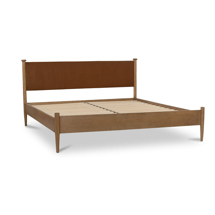Crosby - Queen Bed - Brown